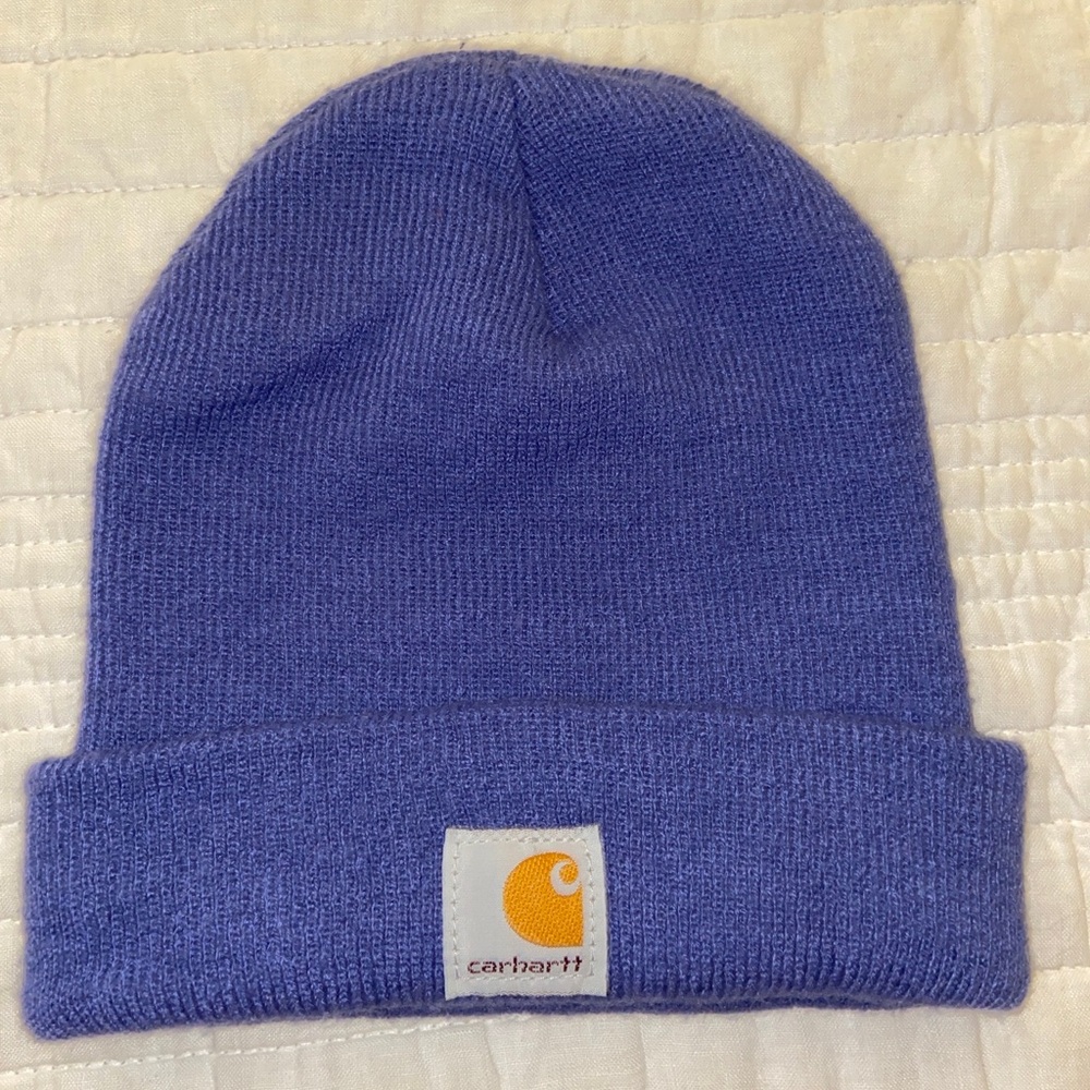 Carhartt Beanie Kid’s Youth Hat Youth OSFM Purple Blue Classic